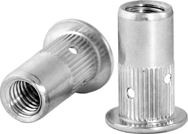 KD-NUTS FLAT HEAD KNURLED Image