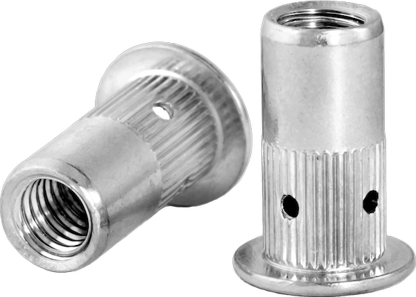 KD-NUTS FLAT HEAD KNURLED Image