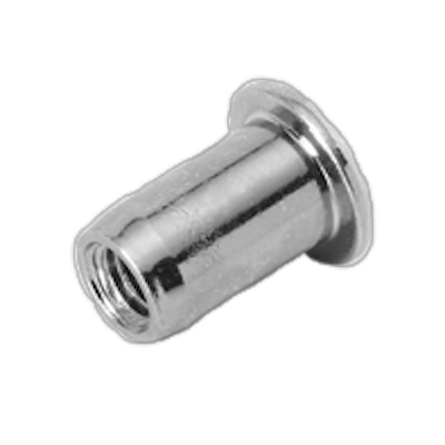 BLIND RIVET NUT FLAT HEAD OPEN END Image