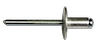 BLIND RIVET DOMEHEAD LH 3.2x10 A2/A2 LF9.5