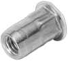BLIND RIVET NUT FLAT HEAD OPEN END M10 HSPO-35 A2