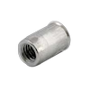 BLIND RIVET NUT LOW PROFILE HEAD KNURLED M4 UKO-20 KN A2